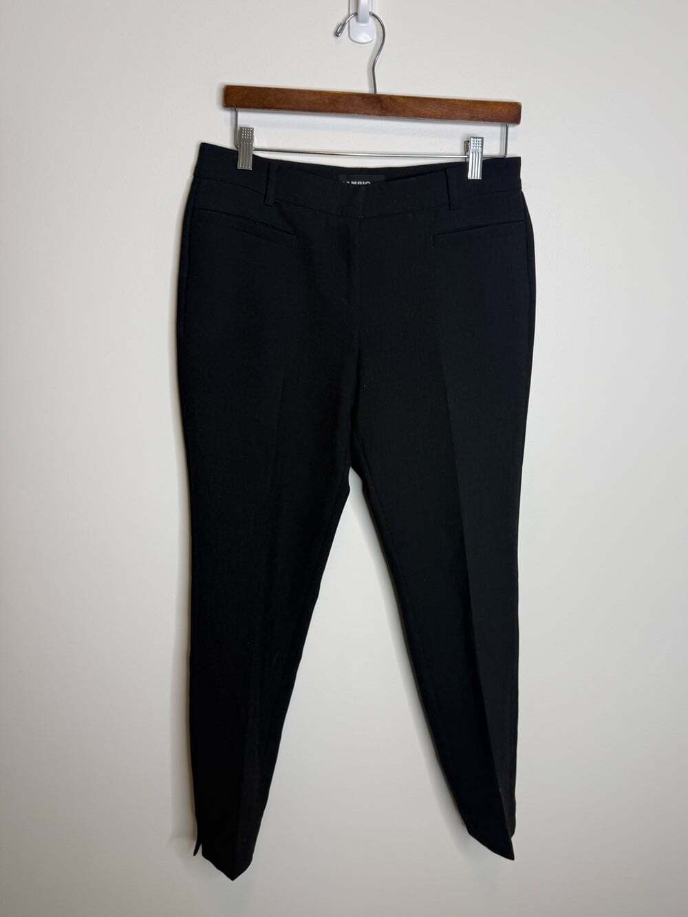 Cambio | Renira Straight Leg Pants front pocket size 8
